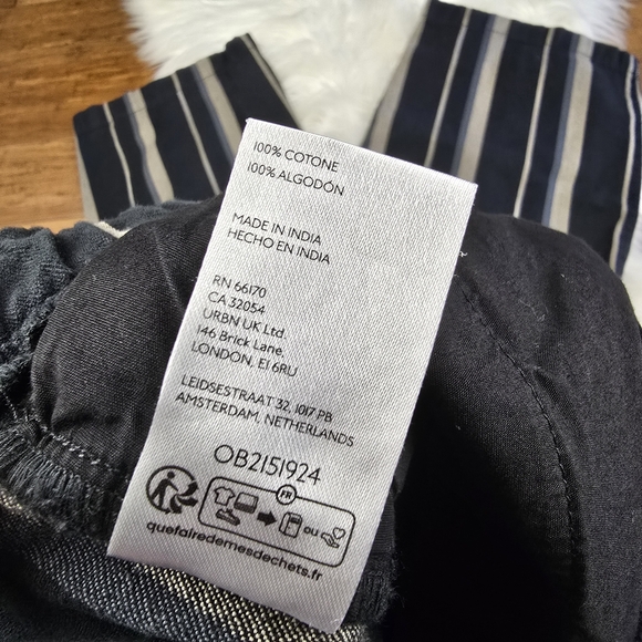 UO Mens Surf Stripe Pull On Beach Pants Small - Picture 8 of 15